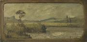 Louis Michel Eilshemius Landscape oil painting